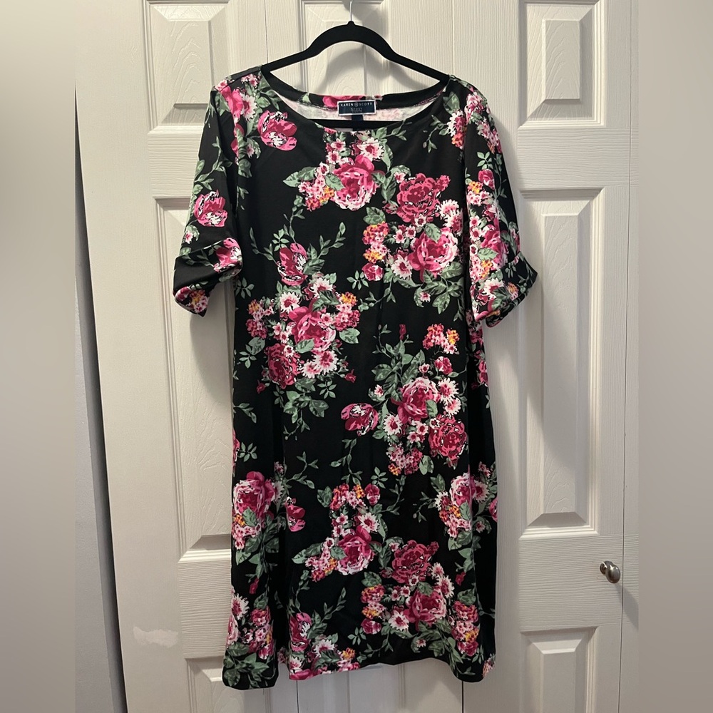 Karen Scott Floral Dress